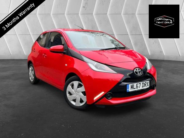 Toyota AYGO 1.0 VVT-i x-play Hatchback 5dr Petrol x-shift Euro 6 (68 ps)