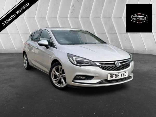 Vauxhall Astra 1.0i Turbo ecoFLEX SRi Nav Hatchback 5dr Petrol Manual Euro 6 (s/s) (105 ps)